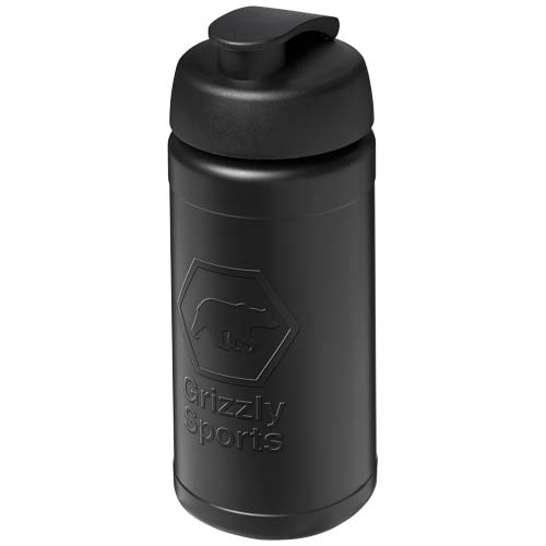Gourde sport personnalisée 500ml Rise Baseline Noir / Noir